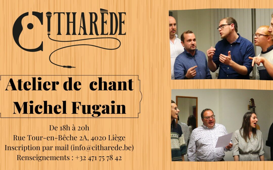 Atelier de chant collectif – Michel Fugain